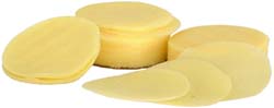 Shooting patches, .015" cotton, .50 - .59 caliber, per 100, wonder-lube